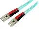 StarTech.com Cavo in fibra ottica multimodale da LC/UPC a LC/UPC OM4 da 5 m - Fibra LOMMF/...