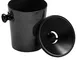 Spittoon - Sputacchiera in Plastica - CONE 12 Black - Colore NERO - Capacità 1.2 lt. - By...