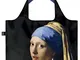 LOQI Museum Johannes Vermeer Girl With A Pearl Earring Bag Borsa da spiaggia, 50 cm, 20 li...