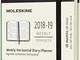 Moleskine 2018-2019, Agenda Settimanale 18 Mesi, Tascabile, Orizzontale, Copertina Rigida,...