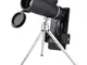 ZHZHUANG Zoom Ottico Hd Lens Monoculare Telescopio Monoculare + Treppiede + Clip per Telef...