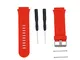 @ccessory Sostituzione sport Silicone Cinturino braccialetto per Garmin Forerunner 920XT r...
