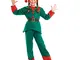 Fun Shack Verde Elfo di Natale Costume per Bambini - X-Large