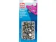 Prym 390 104 Bottoni Automatici Senza Cuciture 10 mm, Confezione di Ricambio, Colore: Arge...