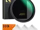K&F Concept Nano-X 58mm Filtro Variabile ND2-32 (1-5 stop) di Vetro Ottico con Rivestiment...