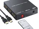 PROZOR HDMI Switch 4K 3 Ingressi 1 Uscita con Telecomando IR Supporta 4K 3D Funzione PTP c...