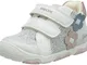 Geox B New Balu' Girl A, Scarpe da Ginnastica Basse Bimba, Bianco (White C1000), 24 EU