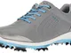 ECCO Women's Golf Biom G 2, Scarpe Donna, Grigio (Wild Dove/Sky Blue), 36 EU