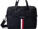 Tommy Hilfiger TH Downtown Corp Computer Bag, Borse Uomo, Blu (Sky Captain), 1x1x1 centime...