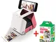 KiiPix Kit Stampante fotografica per Smartphone con pellicola Fujifilm Instax Mini (20 fot...