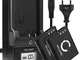 CELLONIC® 2X Batteria UC-90 Compatibile con Olympus Stylus XZ-2 Stylus Sh-2 Stylus SH-60,...