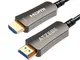 ATZEBE Cavo HDMI 2.0-15m, Cavo HDMI Fibra Ottica Supporta Ultra HD 4K@60Hz HDR 4: 4: 4 8bi...