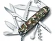 VICTORINOX Huntsman, coltellino svizzero (15 funzioni, lama grande, cavatappi, forbici) mi...