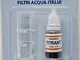 Filtri Acqua Italia Kit Analisi Durezza Acqua Titrant (Gradi Francesi) per Misurarare Calc...