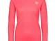 BIDI BADU Roundneck Longsleeve, Pia Tech-Maglia a Maniche Lunghe con Scollo Rotondo Donna,...