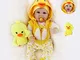 ZIYIUI Bambole 22Pollici 55 cm Neonati Neonati Doll Full Body Silicone Baby Doll Giocattol...