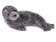 Lelly Pupazzo di Foca Monaca (Monk Seal) Originale National Geographic con Etichetta Illus...