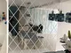 Adesivi murali tridimensionali autoadesivi a specchio diamante nordico soggiorno sala da p...