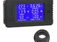 Droking Misuratore Digitale AC, AC 80~260V 100A Voltmetro Amperometro Wattmeter Multimetro...