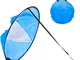 WINOMO Vela portatile da 106,7 cm, vela pop-up, sottovento, vela per kayak, canoa, pagaia,...