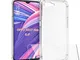 LJSM Cover + Vetro Temperato per Oppo RX17 Neo (6.4") - Custodia Transparente Shock Absorb...