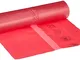 Deiss Premium 11730 sacchetti della spazzatura, 2 1/4 x 1000 mm 25 per rotolo, rosso