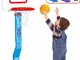 Canestro Basket Esterno Interno Bambini 3 4 5 Anni - Altezza Regolabile da Camera Giochi P...