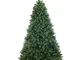 Flora Napapjiri Albero di Natale, Sintetico, Verde, 180 cm