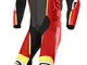 Alpinestars Missile Tech Air Comp. Tuta Intera, Nera, Rossa, Taglia 52