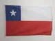 AZ FLAG Bandiera NAVALE Cile 45x30cm - Bandiera MARITIMA CILENA 30 x 45 cm Speciale nautis...