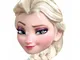 STAR CUTOUTS Stsm168 - Maschera per adulti Elsa, motivo: Frozen