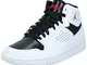 Nike Jordan Access (GS), Scarpa da Corsa Bambino, White/Gym Red-Black, 39 EU