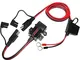 MOTOPOWER 3.1Amp Caricabatterie USB per moto per la ricarica di telefoni cellulari, GPS o...