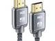 Cavo HDMI 4K 0.9m, Snowkids HDMI 2.0 a/b ad alta Velocità con Ethernet, Cavo Hdmi Supporta...