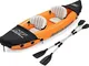 Cosstob Kayak Gonfiabile, Gonfiabile Canoa, 2-Person Kayak Gonfiabile Set con Alluminio Re...