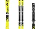 VOELKL - Sci Racetiger SC VMOTION3 18/19, colore: giallo, -, 160