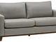 Marchio Amazon - Rivet, divano con base esposta in legno, modello North End, larghezza 198...