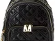 Love Moschino Jc4009pp1a, Borsa a Zainetto Donna, Nero (Nero), 10x21x26 cm (W x H x L)