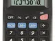 Sharp El233SBBK - Calcolatrice da scrivania, colore nero
