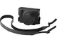 Panasonic DMW-CLXM2E-K - Custodia in pelle per fotocamera Lumix LX100, qualità premium, co...