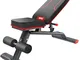 WANGCAI Panca Allenamento Adjustable Bench Fitness Chair Casa Sit-up Multi-Funzione Assist...