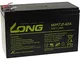 POWERY® Batteria di ricambio KungLong per USV APC Power Saving Back-UPS Pro 550