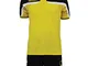 Givova KITC47, Kit America Unisex - Bambino, Giallo/Nero, 3XS