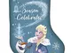 ARDITEX Disney Frozen 2 Calze di Natale, Calza di Pelliccia Sintetica, Borsa Regalo e Cara...