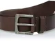 Timberland Mens 35MM Classic Jean Belt Brown 46 One Size