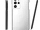 Teroxa Custodia per Galaxy S21 Ultra con supporto per penna S, custodia in TPU con slot pe...