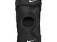 Nike PRO Open Knee Sleeve with Strap Ginocchiera con Strap Regolabile Foro Rotula (M)