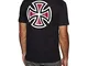 T-Shirt Independent – Bar Cross nero formato: L (Large)