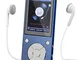 CCHKFEI Lettore MP3 Bluetooth da 32GB 2.4 pollici in metallo Bluetooth lettore MP3 con alt...