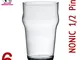 Bicchiere Birra PINTA IMPERIALE - mod. NONIC 1/2 PINTA 28 cl - Conf. 6 pezzi